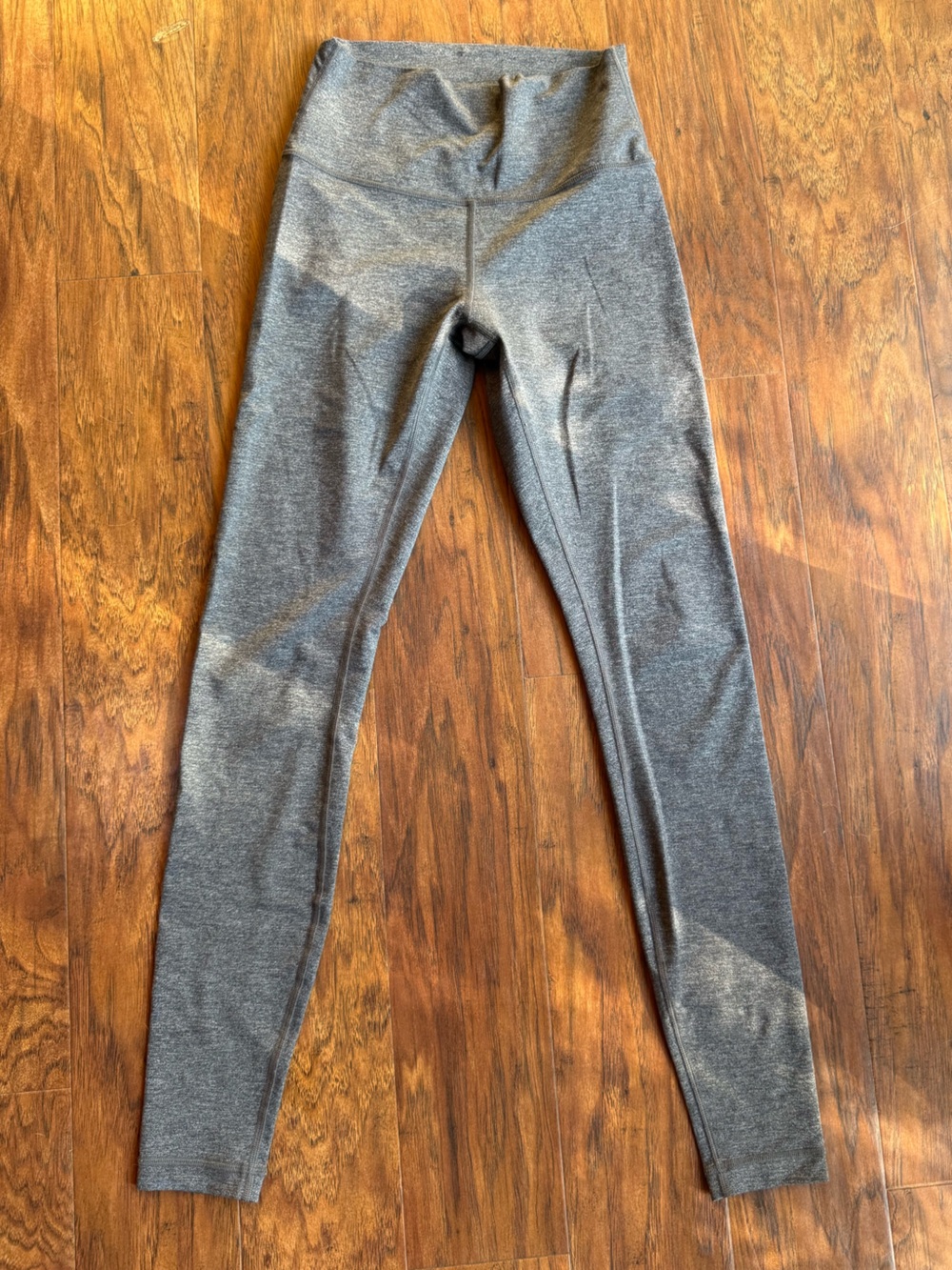Lululemon Heather Gray  High-Waist Leggings